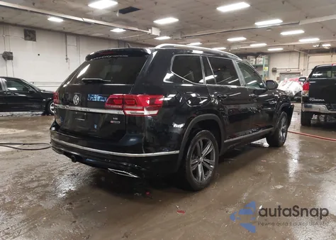 2019 Volkswagen Atlas 3.6L V6 Se W/Technology R-Line из США, поврежденный, VIN 1V2XR2CA8KC565293